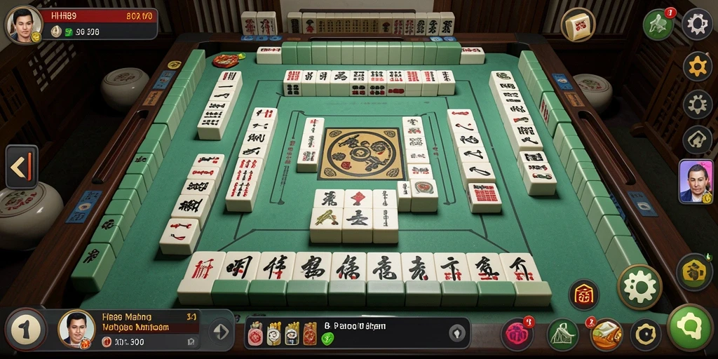 Tampilan gameplay menarik HR89 dengan berbagai level Mahjong.
