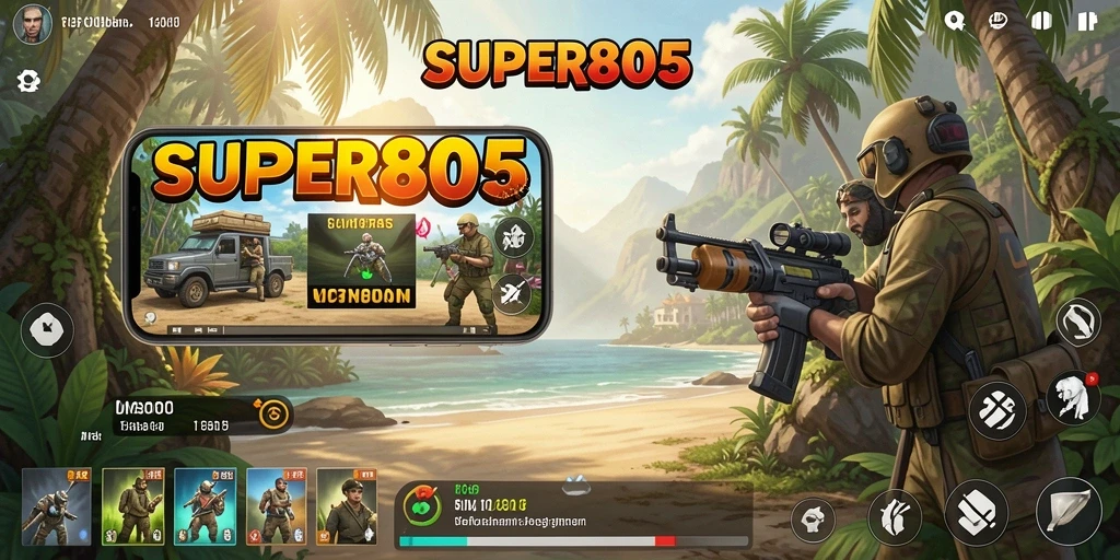 Screenshot gameplay SUPER805 dengan pengalaman simulasi yang mendalam.